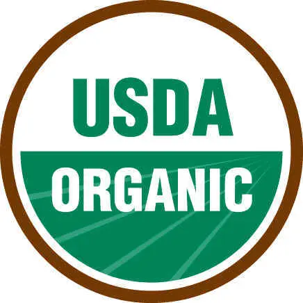 USDA certified organic seal