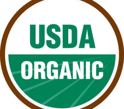 USDA certified organic seal